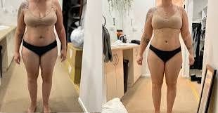 Before and after body result example