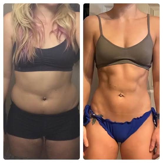 Body sculpting visual example